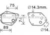 Радіатор масляний HYUNDAI ACCENT (2006) 1.5 CRDI (Ava) AVA COOLING HY3288 (фото 1)