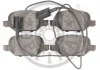 KLOCKI HAMULCOWE ABARTH 500 / 595 / 695 (312) 500C / 595C / 695C (312) FIAT 500 (312) 500 C (312) 08> TYL SZT OPTIMAL BP12553 (фото 2)