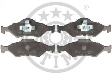 KLOCKI HAMULCOWE FORD COURIER BOX (J5_, J3_), COURIER BOX (JV_), FIESTA MK IV (JA_, JB_), KA 95-08 PRZOD SZT OPTIMAL BP12078