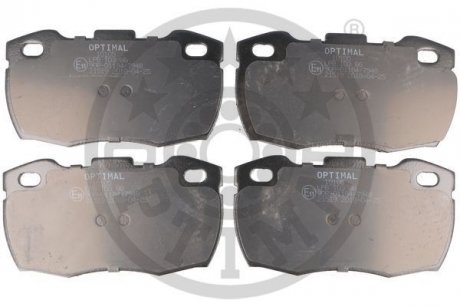 KLOCKI HAMULCOWE LAND ROVER 110/127 (LDH), 90 (LDV), DEFENDER CABRIO (L316), DEFENDER PICKUP 83-16 PRZOD SZT OPTIMAL BP10105