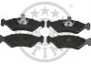 KLOCKI HAMULCOWE FORD COURIER BOX (F3L, F5L), FIESTA BOX (FVD), FIESTA MK III (GFJ), FIESTA 89-08 PRZOD SZT OPTIMAL BP10099 (фото 1)