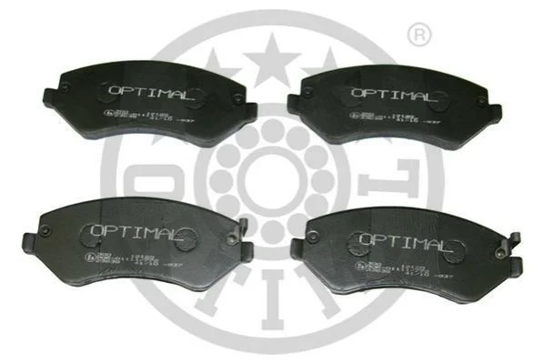 KLOCKI HAMULCOWE CHRYSLER VOYAGER MK III (RG, RS) DODGE CARAVAN (RG) JEEP CHEROKEE (KJ) 00-08 PRZOD SZT OPTIMAL BP12120 (фото 1)