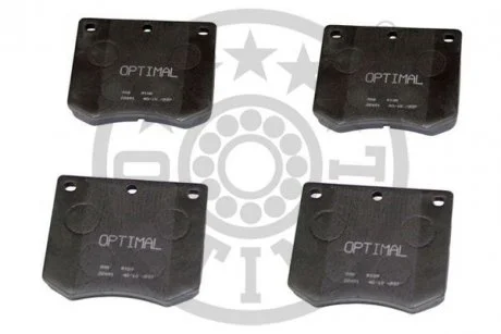 KLOCKI HAMULCOWE AC ME ASTON MARTIN TICKFORD CAPRI DE LOREAN DMC-12 FORD CAPRI 63-96 PRZOD SZT OPTIMAL BP09109