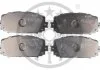KLOCKI HAMULCOWE TOYOTA YARIS/VITZ (P13), YARIS/VITZ (P9) 05> PRZOD SZT OPTIMAL BP12380 (фото 1)