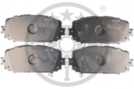 KLOCKI HAMULCOWE TOYOTA YARIS/VITZ (P13), YARIS/VITZ (P9) 05> PRZOD SZT OPTIMAL BP12380