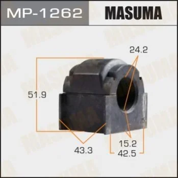 Втулка стабилизатора MASUMA MP1262 (фото 1)