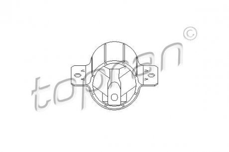 Подушка КПП, 95-06 TOPRAN / HANS PRIES 110982