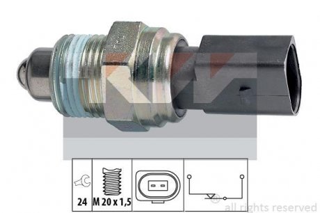 Датчик заднього ходу (аналог EPS 1.860.205 /Facet 7.6205) KW 560 205
