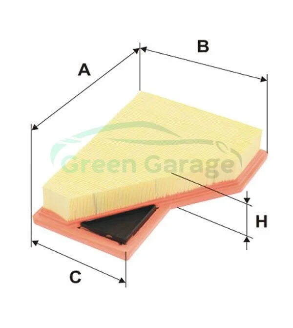 Фільтр повітряний WIX WA9647 (фото 1)