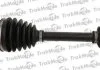 FIAT піввісь прав. L=497,5mm 25 зуб. FIORINO 1.3 D 07-, QUBO 1.3 D 08-, LANCIA YPSILON 1.3 D 06-11 TRAKMOTIVE 300372 (фото 1)