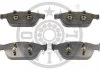Колодки гальмівні (передні) Audi A8/Q5 10- (Ate) (з датчиком) OPTIMAL BP12723 (фото 1)