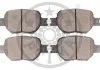 Колодки гальмівні (передні) Toyota Corolla 01-07/Celica 99-05 OPTIMAL BP12258 (фото 2)