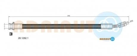 Adriauto Nissan Hose Galmivniy Front. ADRIAUTO 28.1292.1