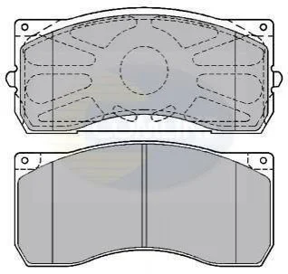 Comline - Гальмівні колодки до дисків COMLINE CBP9075K (фото 1)