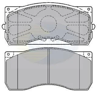 Comline - Гальмівні колодки до дисків COMLINE CBP9075K