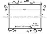 AVA Радіатор охолодження TOYOTA LAND CRUISER (1998) LAND CRUISER 100 4.2 TDI AVA COOLING TO2378 (фото 1)