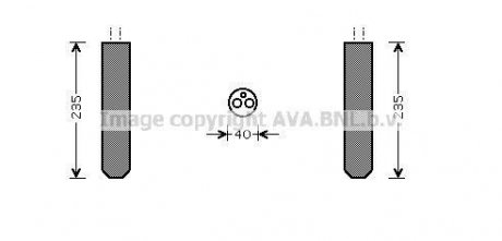 AVA Осушувач кондиціонера INFINITI FX35 (2003) 3.5 (AVA) AVA COOLING TOD017 (фото 1)