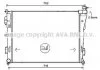 AVA Радіатор охолодження HYUNDAI SONATA (2010) 2.0 CVVT AVA COOLING HY2379 (фото 1)