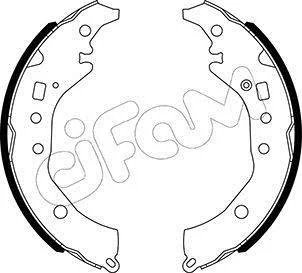 TOYOTA щоки гальм. задні Yaris 11-, Verso 10-, IQ CIFAM 153517