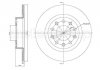 ALFA ROMEO Гальмівний диск задн. GIULIETTA 1.4 10-, 2.0 10- CIFAM 800-1255C (фото 1)