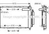 Радіатор, Система охолодження двигуна AVA COOLING DNM370 (фото 1)