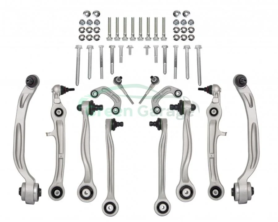 Комплект важелів з болтами Audi A6 (04-11), A8 (02-11), VW Phaeton (02-16) RAISO RL4B8998KIT (фото 1)