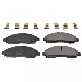 FEBI ISUZU гальмівні колодки передн.GREAT WALL Hover 06-, ISUZU D-Max 2,5D 07- FEBI BILSTEIN 170899