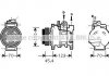 Компресор кондиціонера AUDI A4 B6 (2001) A4 2.5 TDI (AVA) AVA COOLING AIAK227 (фото 1)