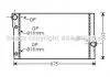 AVA BMW Радіатор охолодження двиг. 5 F10, 6 F13, 7 F01 2.0/3.0d 10- AVA COOLING BW2410 (фото 1)