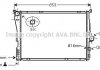 AVA BMW Радіатор охолодження двиг. X3 E83 2.5/3.0 03-10 AVA COOLING BW2343 (фото 1)