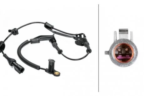 FORD Датчик ABS MAVERICK 2.0 01-, 2.3 04-, 3.0 01-, MAZDA HELLA 6PU 230 040451