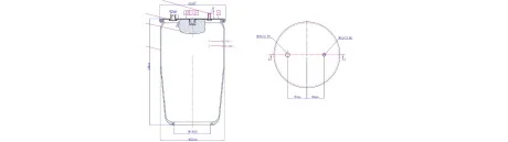 Пневморесора 4862N1P01 (без стакана) APlus 91294AP