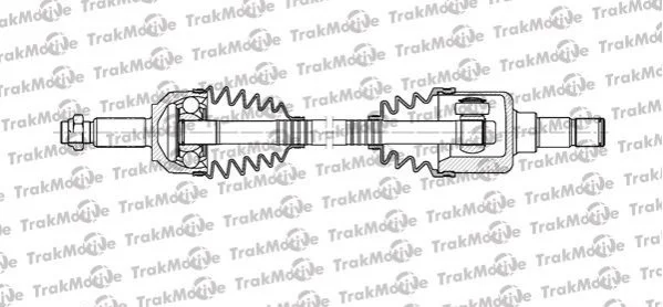 Полуось левая L=628, 27/26 зуб FORD MONDEO 00- TRAKMOTIVE 301103 (фото 1)
