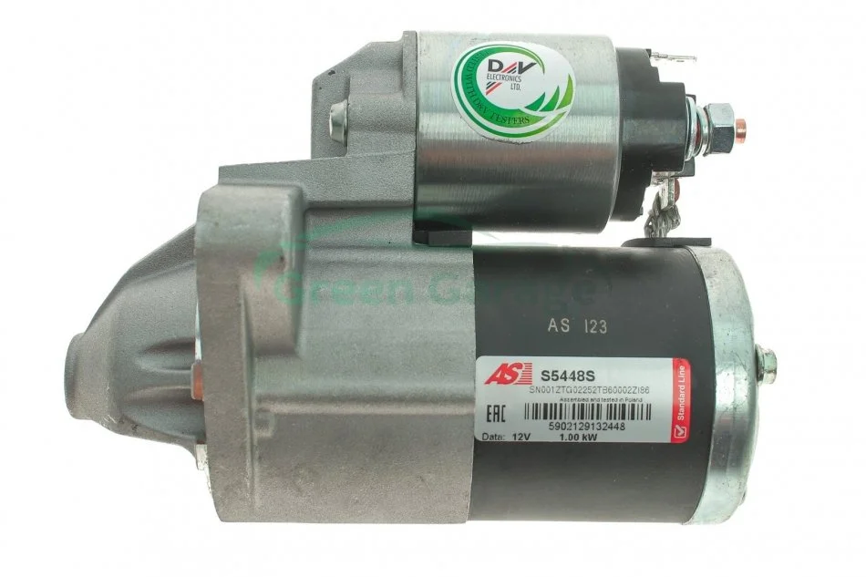 Стартер 12V 1.00kW AS-PL S5448S (фото 1)