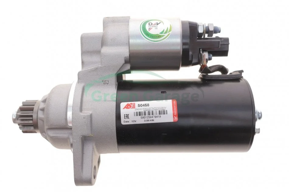 Стартер 12V 2.00kW AS-PL S0458 (фото 1)