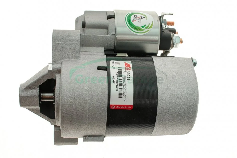 Стартер 12V 1.00kW AS-PL S3021 (фото 1)