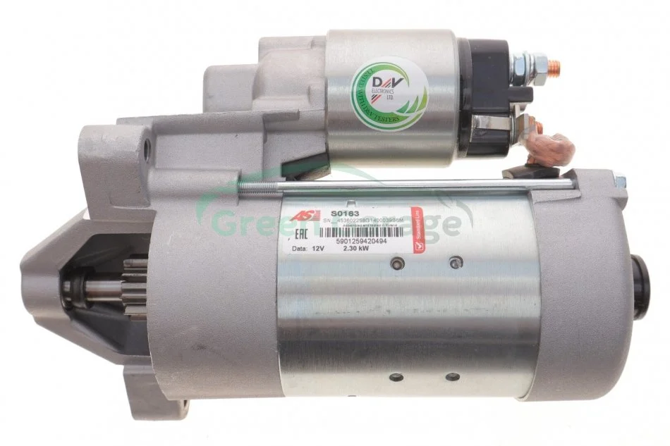 Стартер JUMPER I/BOXER/SCUDO 2.0-2.2 D/HDi 01-16 (2,3 кВт) AS-PL S0163 (фото 1)