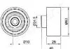 NISSAN ролик нат.Sunny 1.7D 82- JAPANPARTS BE114 (фото 2)