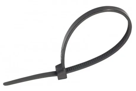 Стяжка кабельна 4х200 чорна APRO CTB4200