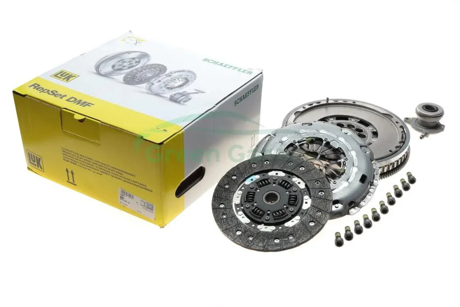 Демпфер + комплект сцепления + выжимной Volvo V70/XC70/XC90 2.4D 02-10 LUK 600 0380 00 (фото 1)