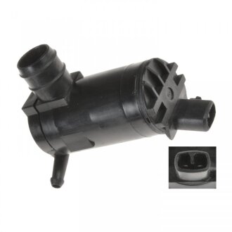 FEBI DAEWOO Насос бачка омивача (до VIN -280440) Lanos LeganzaEvanda Nubira FEBI BILSTEIN 109268