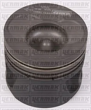Поршень с кольцами і пальцем AUDI A6 2.5TDI (размер отв. 81.01 / STD) (AAT,ABP,AEL,1T,D5252T) (3-й / 4-й / 5-й) YENMAK 3103298000 (фото 1)