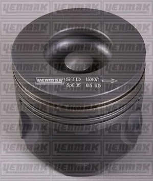 Поршень с кольцами і пальцем (размер отв. 86.01 / STD) FORD MONDEO 2.0TDCI 04-06 (4цл.) (CD132/V185 X400) YENMAK 3103478000 (фото 1)
