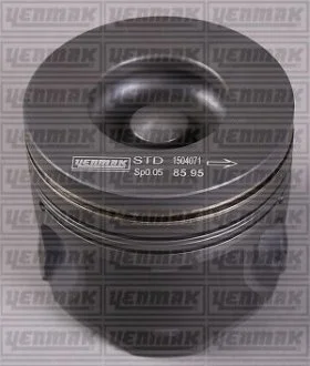 Поршень с кольцами і пальцем (размер отв. 86.01 / STD) FORD MONDEO 2.0TDCI 04-06 (4цл.) (CD132/V185 X400) YENMAK 3103478000