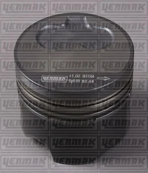 Поршень с кольцами і пальцем (размер отв. 79,51/ STD) VW 1.9TD (4цл.) (AAZ) дизель YENMAK 3103302000 (фото 1)