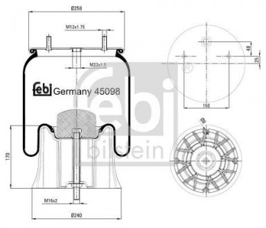 FEBI FEBI BILSTEIN 45098