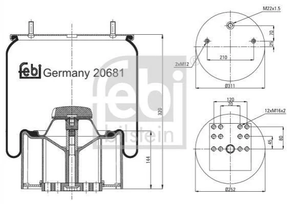 FEBI FEBI BILSTEIN 20681 (фото 1)