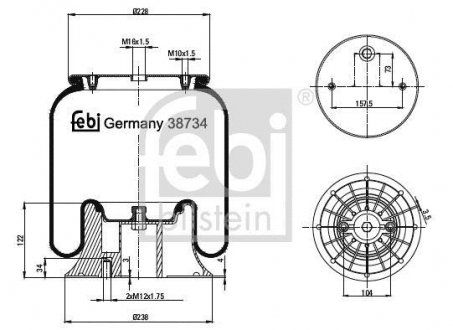 FEBI FEBI BILSTEIN 38734