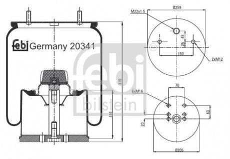FEBI FEBI BILSTEIN 20341