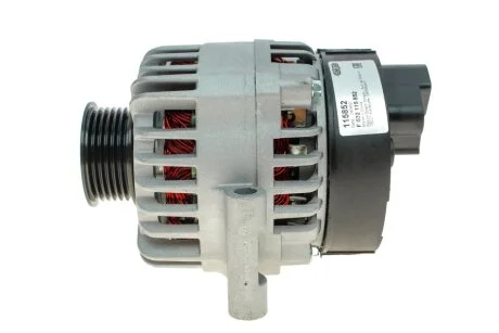 Генератор (14В, 105А, новий із заставою) ALFA ROMEO MITO FIAT 500, 500 C, DOBLO, DOBLO CARGO, FIORINO, FIORINO/MINIVAN, GRANDE PUNTO, LINEA, PUNTO, PUNTO EVO, PUNTO/HATCHBACK, QUBO 1.3D 02.06- HC-CARGO F 032 115 852